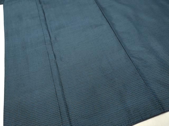 平和屋着物○男性 本場大島紬 アンサンブル 100亀甲 総詰め 正絹 逸品  