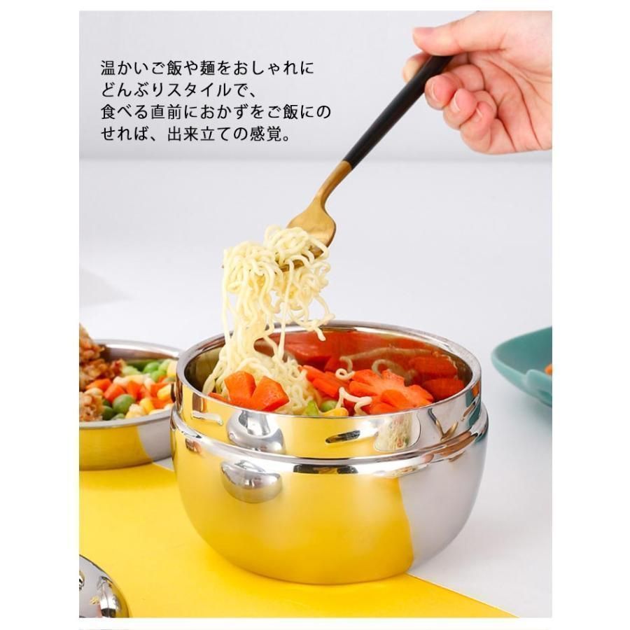 弁当箱 保温 ランチジャー 800 ml 1000 1300 ステンレス製 2段 小さめ 丼 軽量 保温時間2-3 H 丼ぶり型 大容量 ランチボ ティーポット その他 