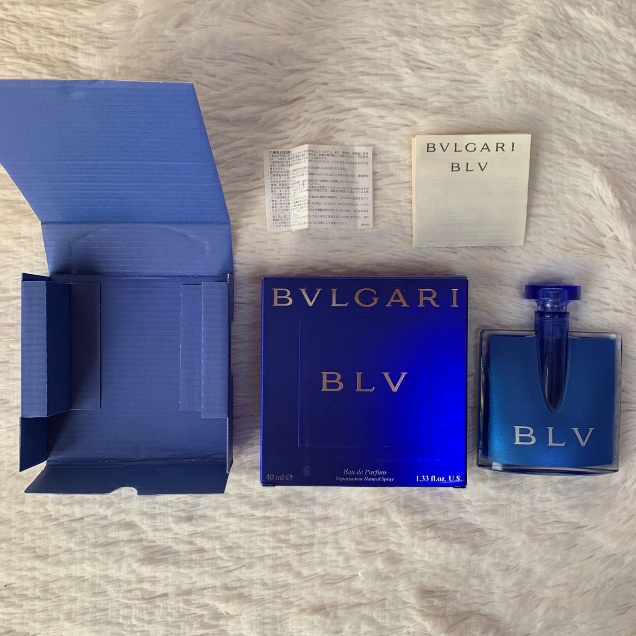 ♦️BVLGARI BLVブルガリ Eau de Parfum 40ml 未使用 BVLGARI BLV ブルガリ ブルー オーデパルファム 香水 40ml