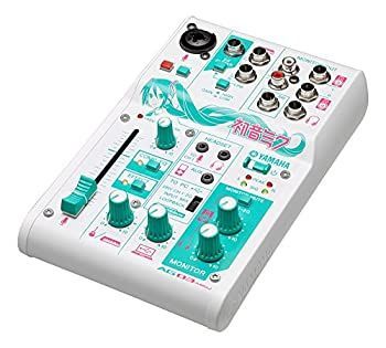 YAMAHA ウェブキャスティングミキサー 3チャンネル 初音ミクおためしセット AG03-MIKU