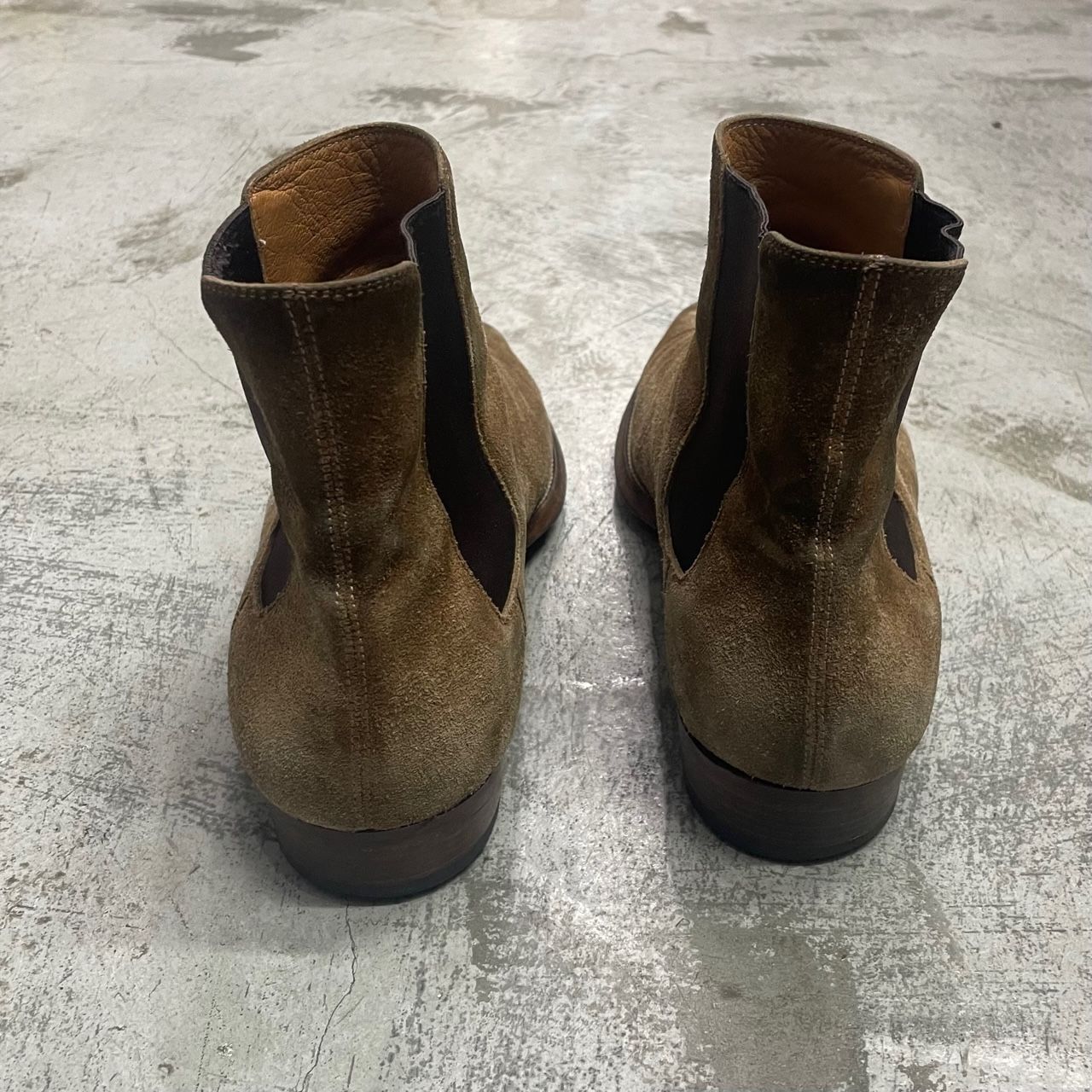 SAINT LAURENT PARIS「サイドゴアスウェードブーツ」 SAINT LAURENT PARIS サンローランパリ スウェード サイドゴア