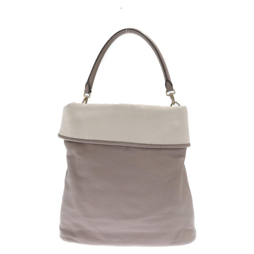 JILSANDER ヒル hill ハンドバッグ ベージュ レザー ロゴ JILSANDER ヒル hill ハンドバッグ ベージュ レザー ロゴ バッグ