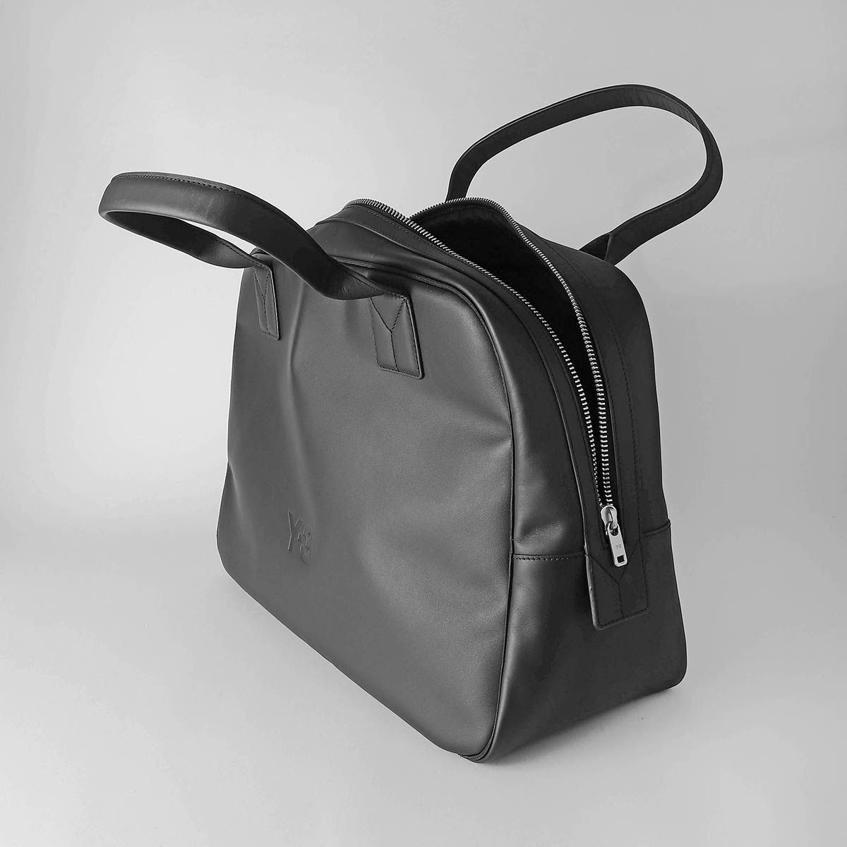 新品 ワイスリー Y-3 ハンドバッグ LEATHER AIRLINER BAG ブラック