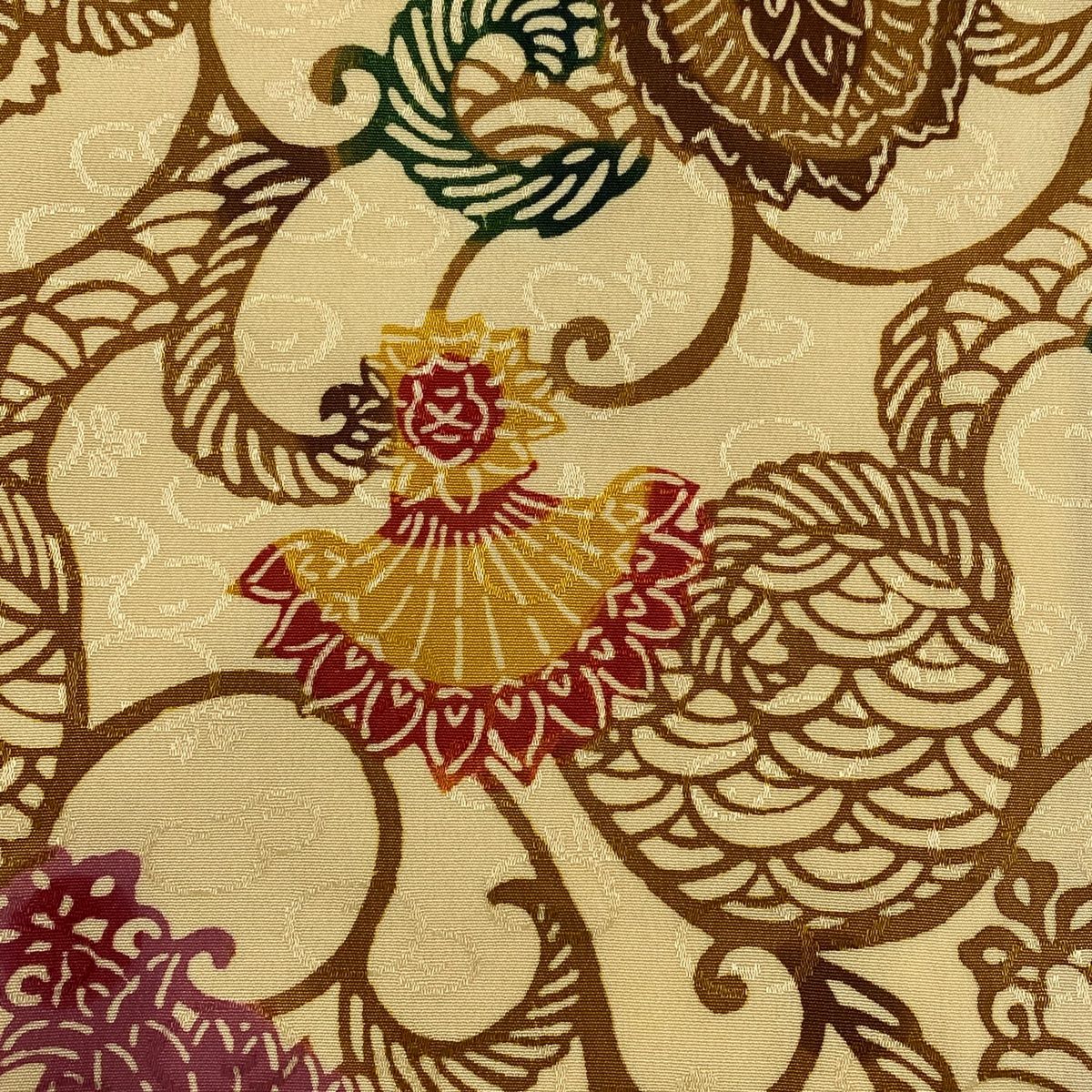 薄オレンジ 正絹