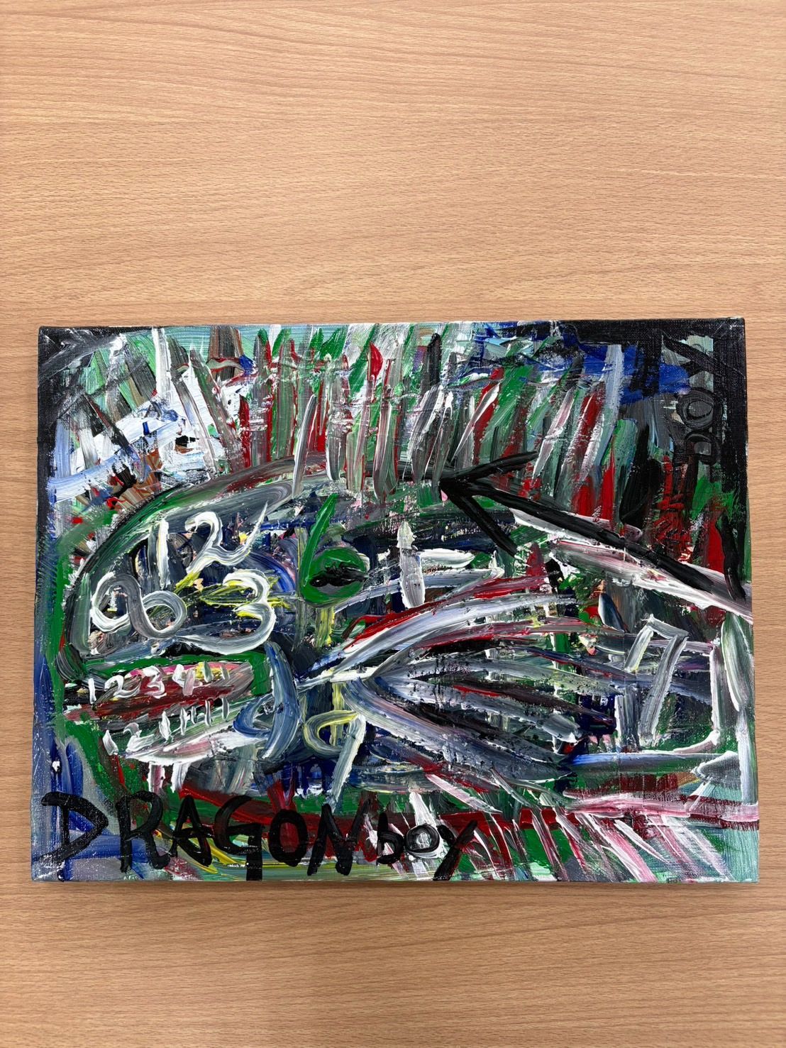 マッドジョンソン 絵画 桜島 【公式通販】