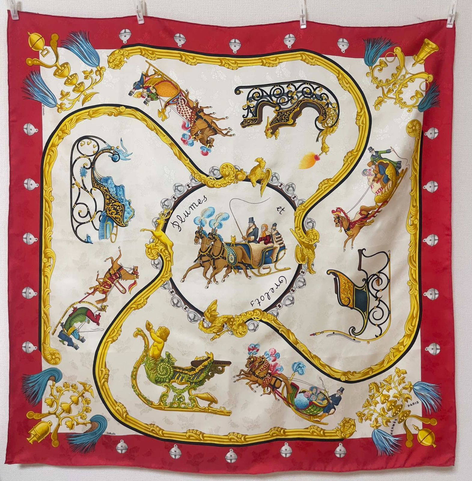 エルメス スカーフ サイズ 約90cm 品番 3EE24071515-0081