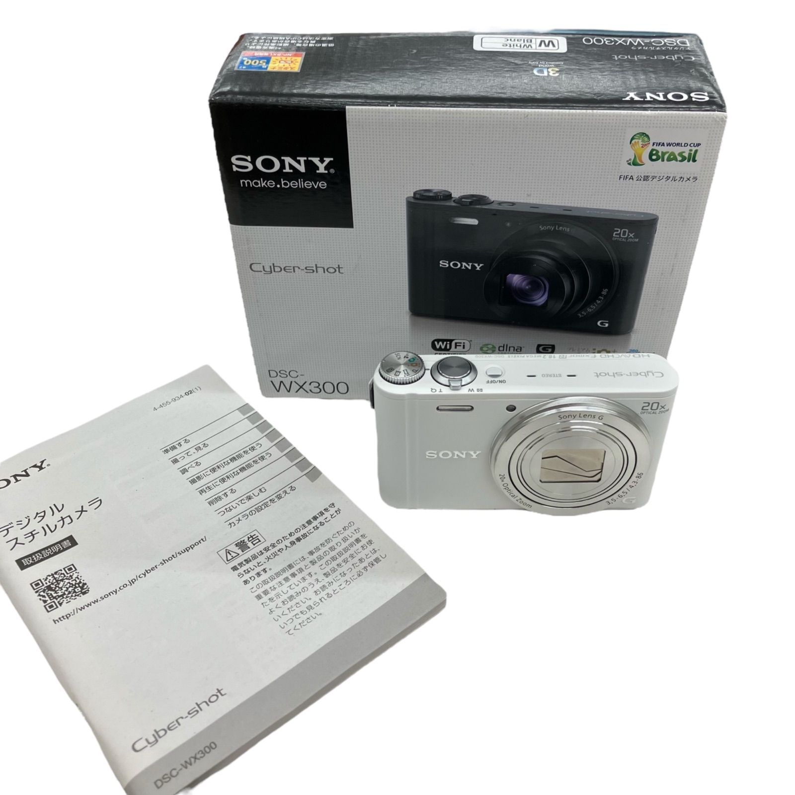 186001 現状品 SONY ソニー デジタルカメラ Sony CyberShot DSC-WX300 