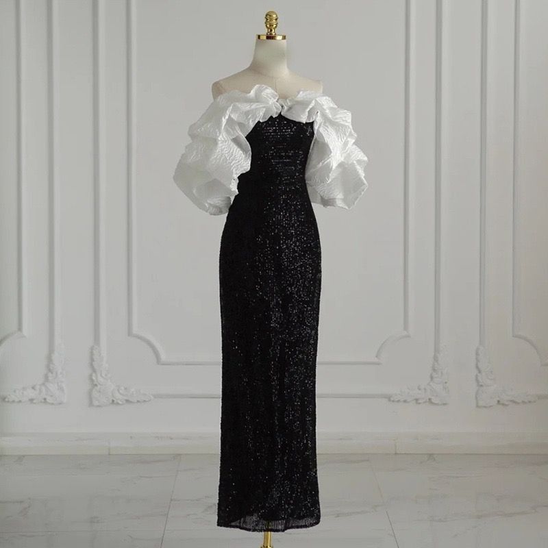 ロングドレス ソフトマーメイド パーティードレス 発表会 結婚式 二次会 ステージ イブニングドレス 花嫁 ウェディ