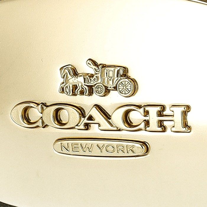 コーチ COACH ショルダーバッグ エライザ フラップ クロスボディ CP008 IMBLK 2025 SS ブラック カーフレザー ゴールドチェーン DECORATOM_COM_BR