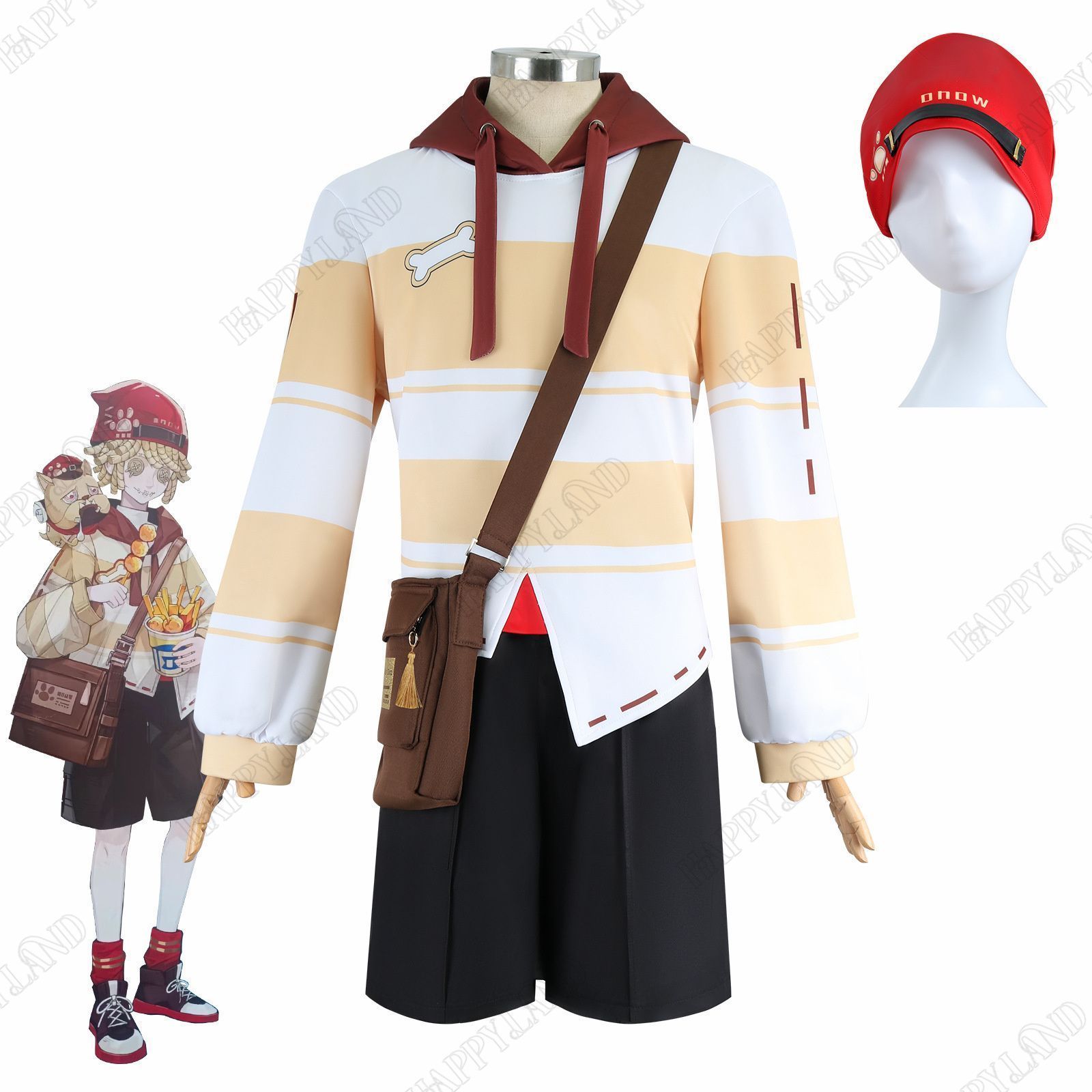 アイデンティティ5 コスプレ ポストマン コスプレ衣装 中百ローソン コラボ 人気 キャラクター ビクター?グ
