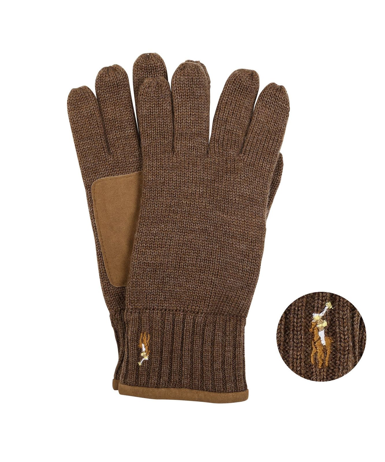 並行輸入 CLASSIC LUX MERINO TOUCH GLOVE WITH LEATHER PATCH メンズ 手袋 513283 メール便 4.チークブラウン