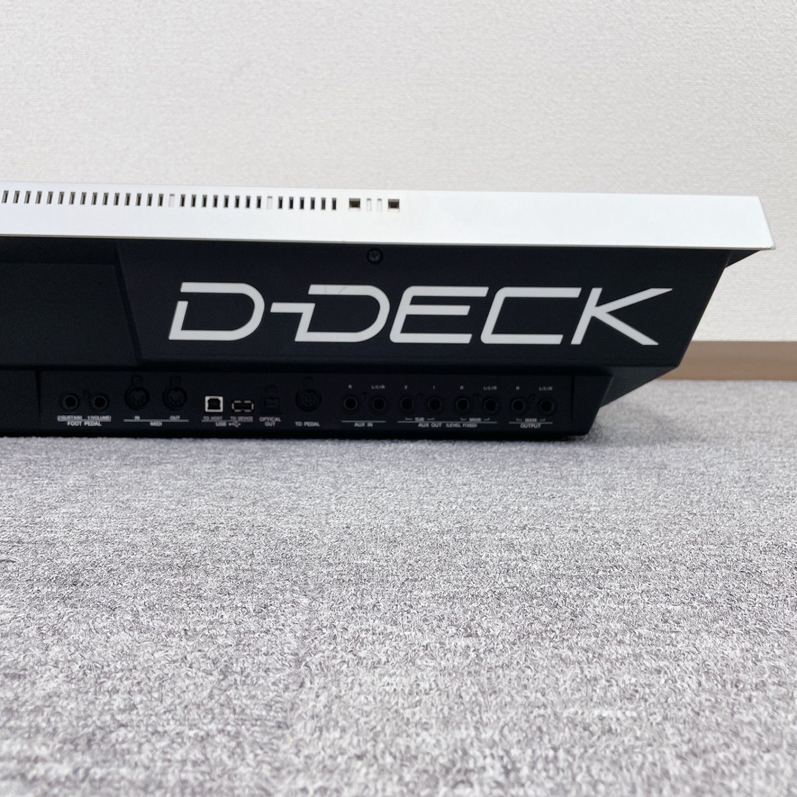 勘違いのない YAMAHA D-DECK DDK-7 2段鍵盤 エレクトーン シンセサイザー