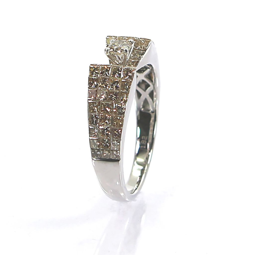 指環 K18WG ダイヤモンド 1.82ct ＃14 e25032505101