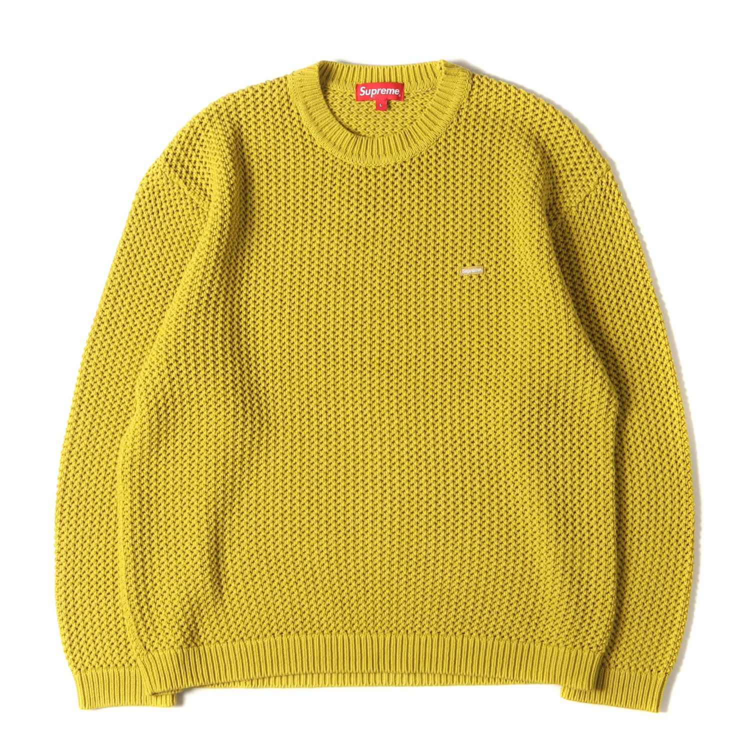 美品 Supreme シュプリーム ニット サイズ:L 22SS スモールボックス 