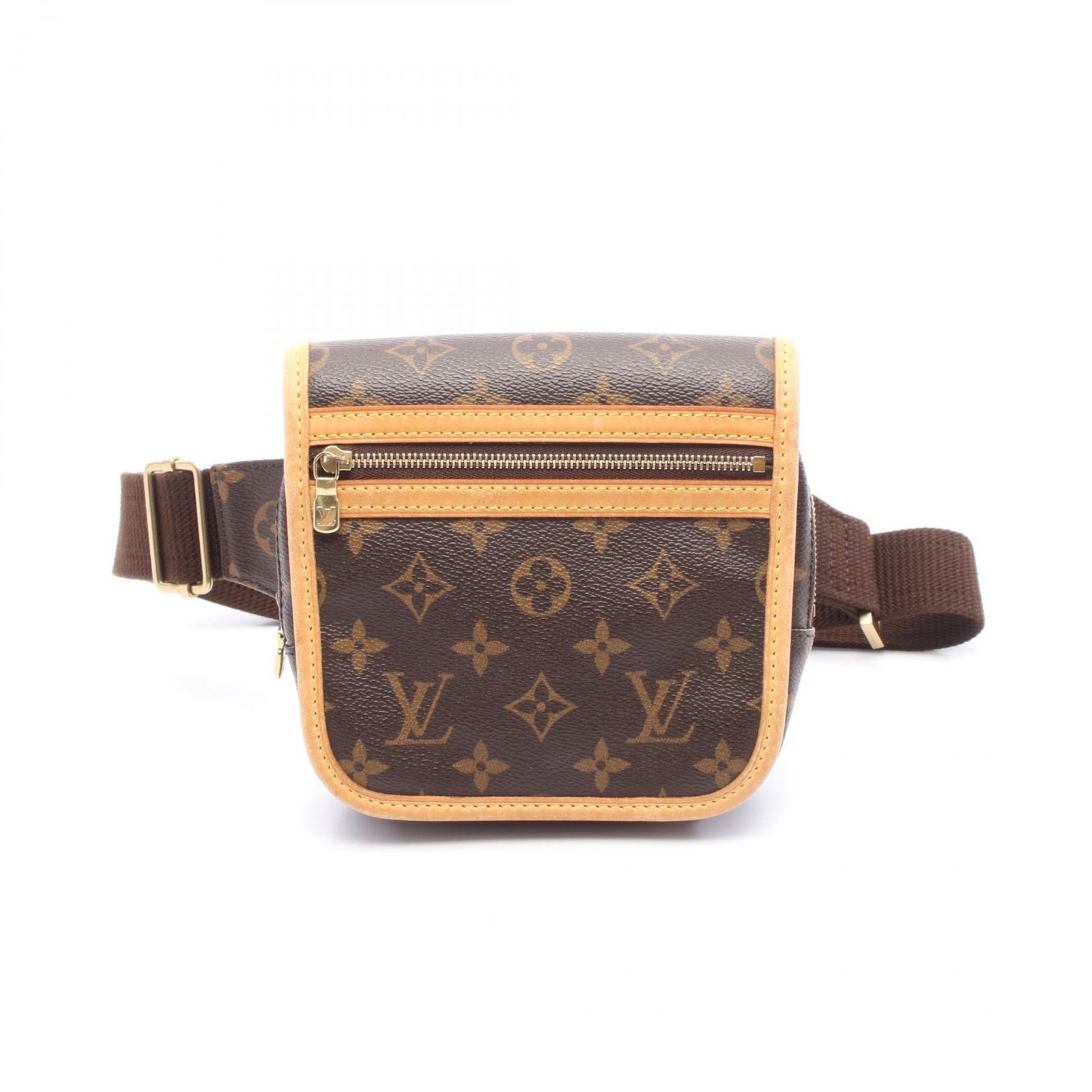 ルイ ヴィトン LOUIS VUITTON ウエストバッグ ボディバッグ バムバッグ ボスフォール モノグラム M40108 PVCコーティングキャンバス レザー バムバッグ ボスフォール