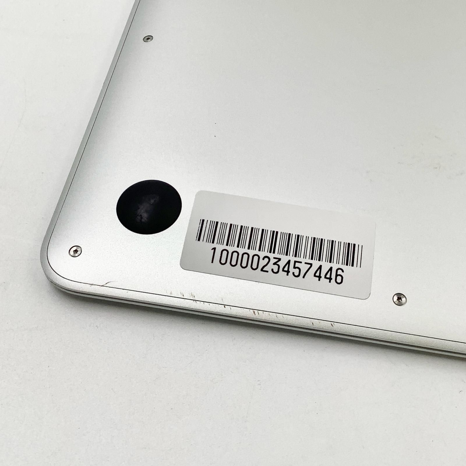 Apple MacBook Air 11インチ 2015 i5 4GB 512GB シルバー 85.9% 動作 