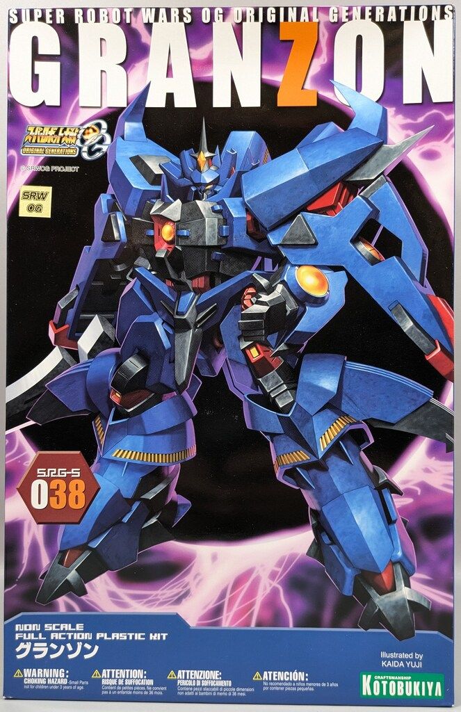 グランゾン SRG-S 038 プラモデル　コトブキヤ コトブキヤ ノンスケール S.R.G-S グランゾン 最高 38 コトブキヤ ノン