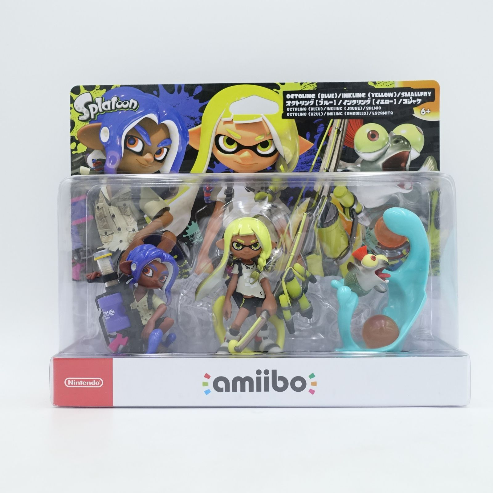 スプラトゥーン amiibo オクトリングブルー インクリングイエロー コジャケ