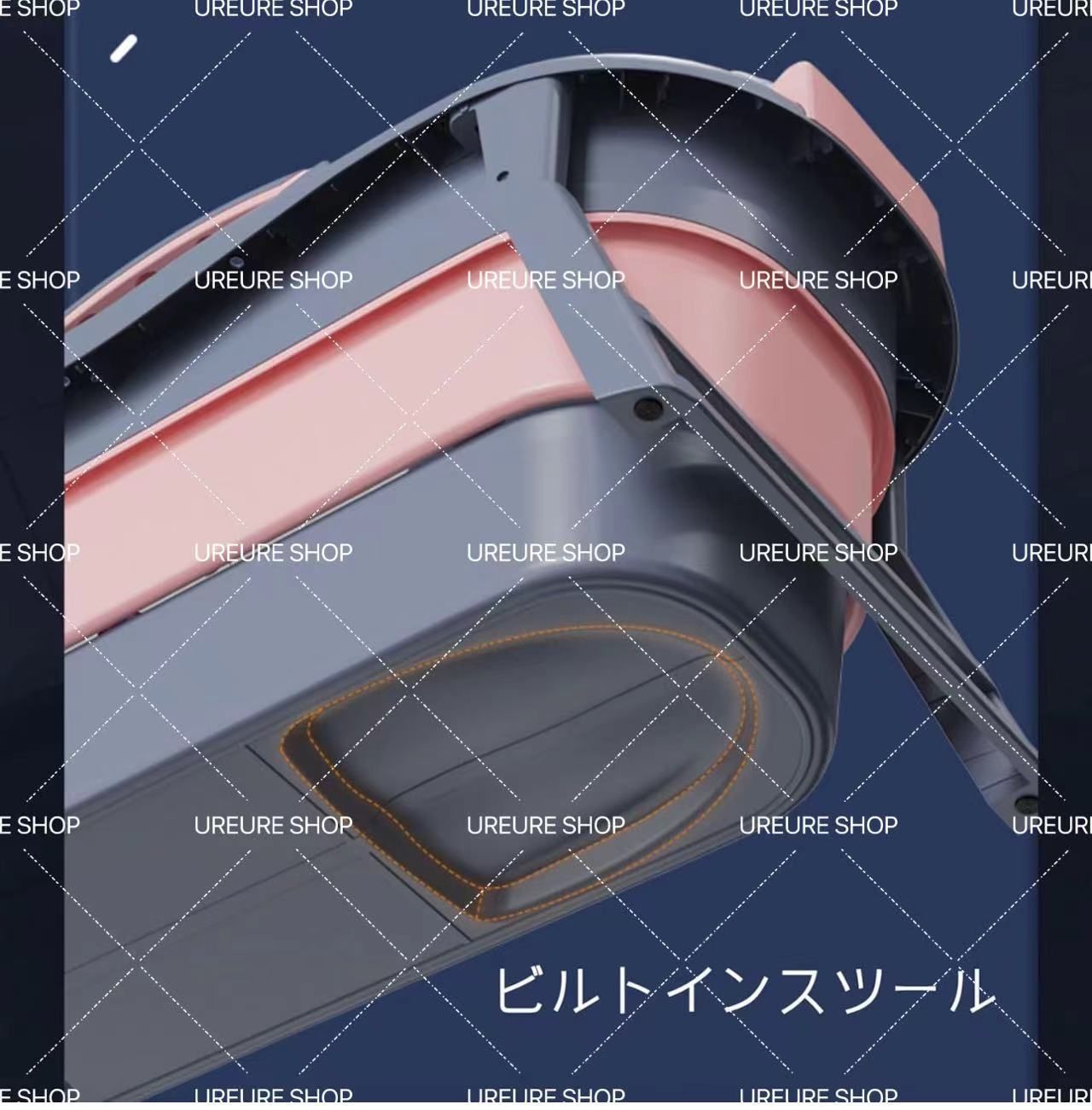 バスタブ折りたたみ大型浴槽ポータブルお風呂の浴槽家庭用風呂バケッツふた付き簡易保温バスタブ滑り止め大人子供赤ちゃんバスルームバスタ