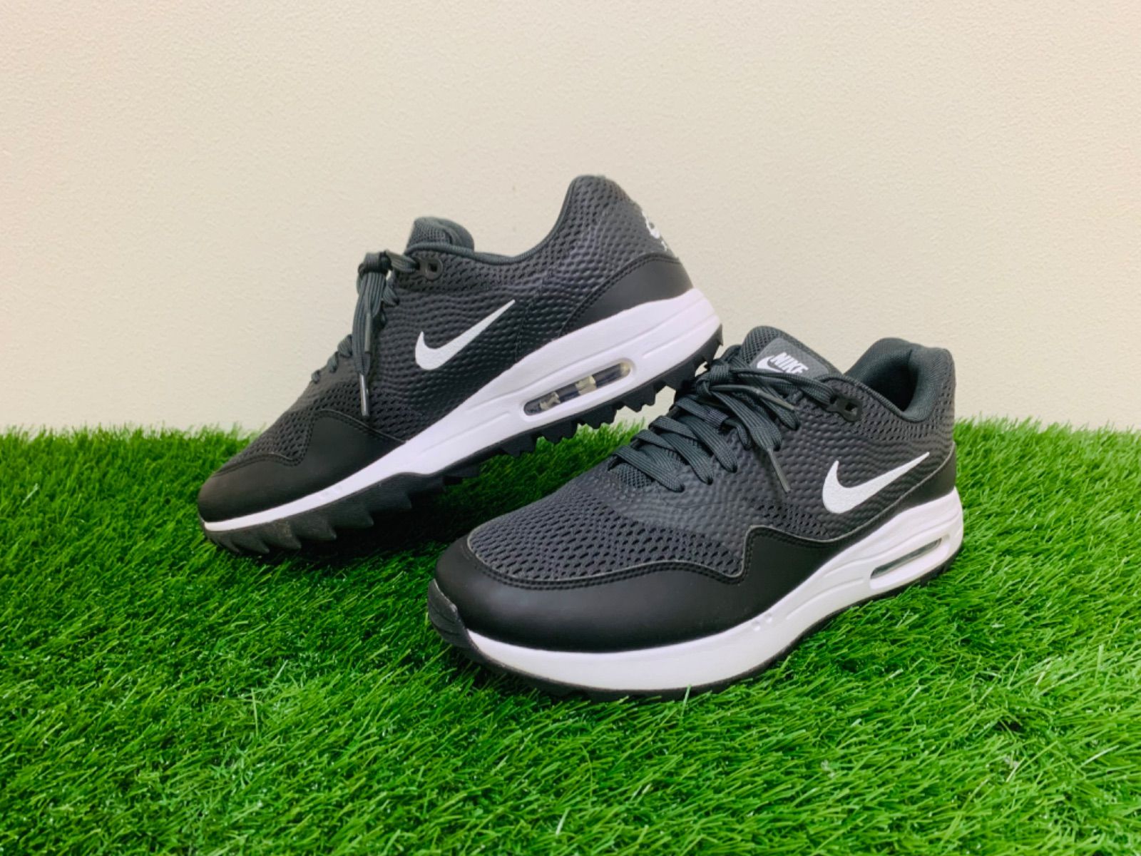 NIKE AIR MAX 1G MENS GOLF SHOES BLACK CI07576-001 ナイキ エア