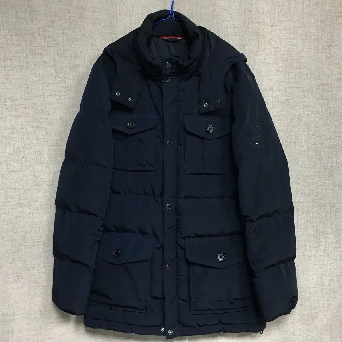 Tommy Hilfiger(トミーヒルフィガー) メンズ フード ダウン ダウンジャケット L