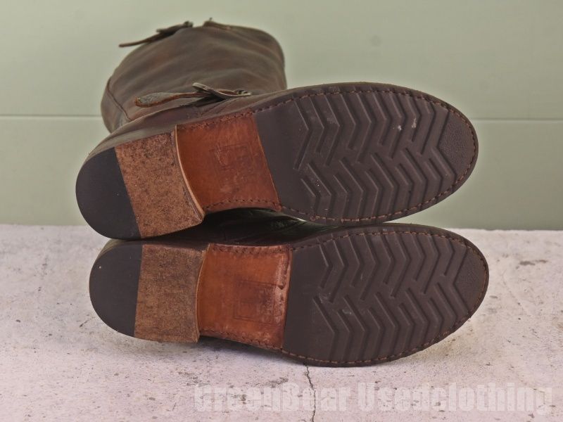 フライ FRYE エンジニアブーツ レディース23.0cm /boo1968 FRYE - FRYE エンジニアブーツ ブラック ブーツ レザー エンジニア 黒