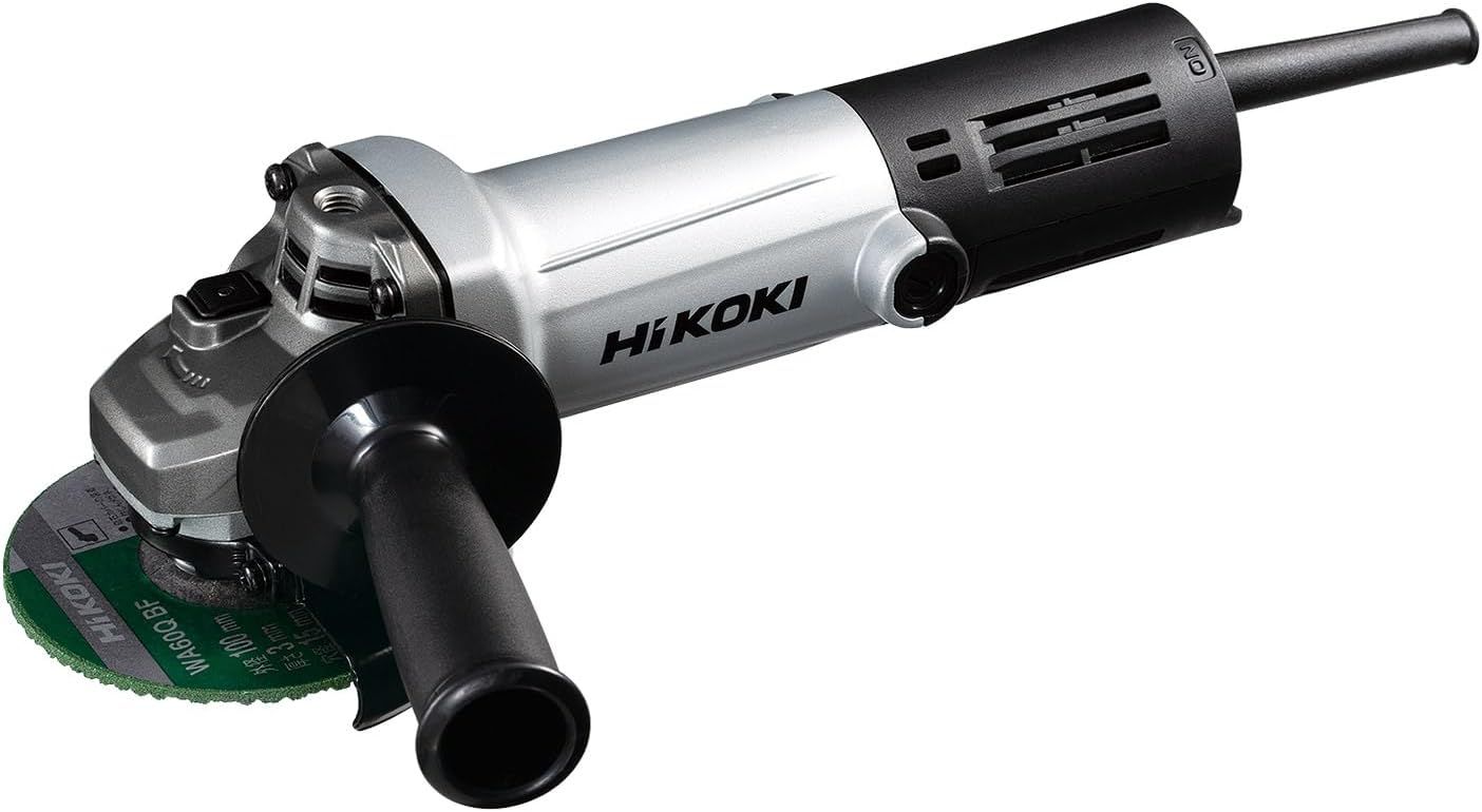 HiKOKI(ハイコーキ) AC100V ディスクグラインダー G10SLA トイシ径100mm 低速高トルク アルミボディ 細径Φ56mm スナップスイッチタイプ G10SLA 【ディスクサンダー】