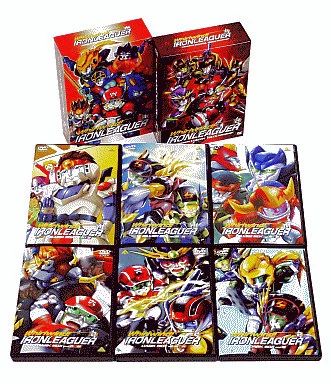 疾風!アイアンリーガーDVD-BOX シルバーBOX・ダークBOX セット アニメDVD 疾風!アイアンリーガー シルバーBOX・ダークBOX 全2BOX