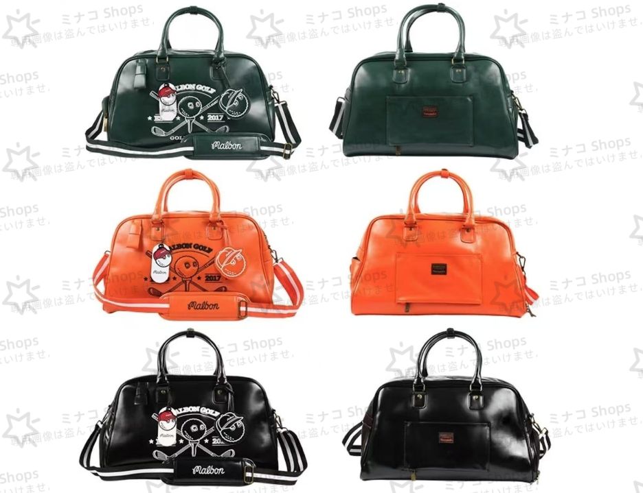 新品未使用）malbon golf マルボンゴルフ ボストンバッグ ゴルフ