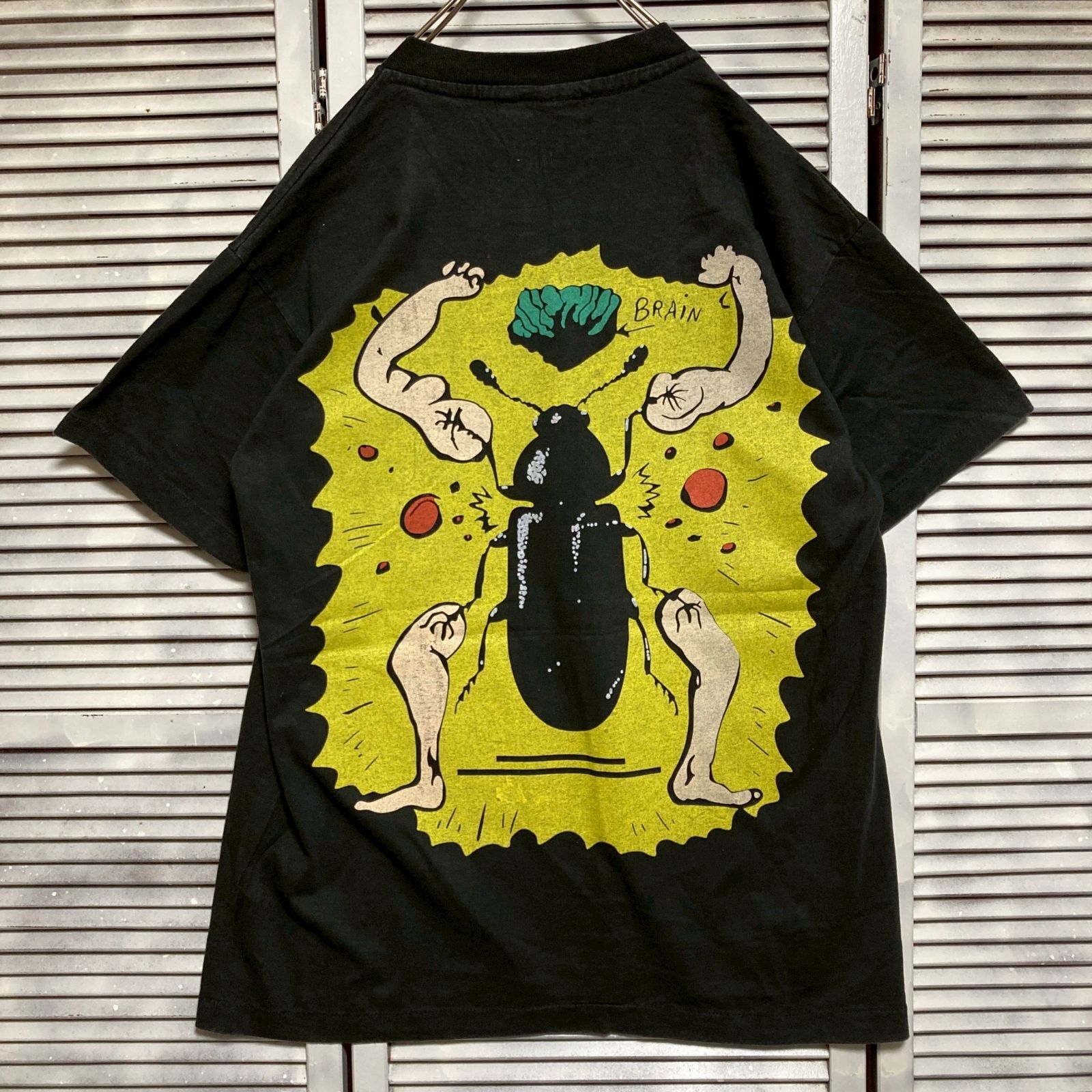 mm] BFJP バンド Tシャツ 古着 黒 フレーミングリップス FLAMING
