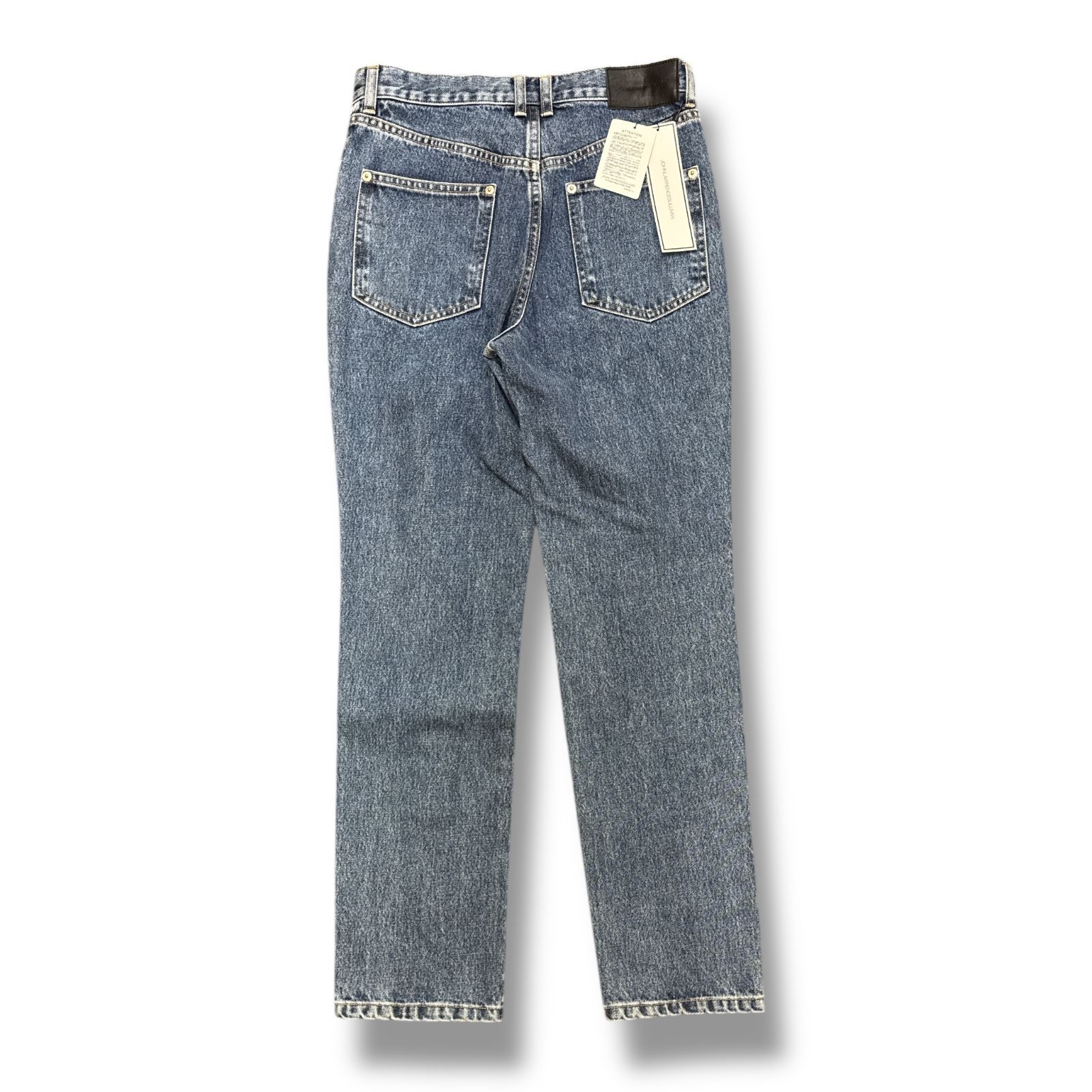 参考上代49500円 未使用品 JOHN LAWRENCE SULLIVAN WASHED DENIM ZIPP