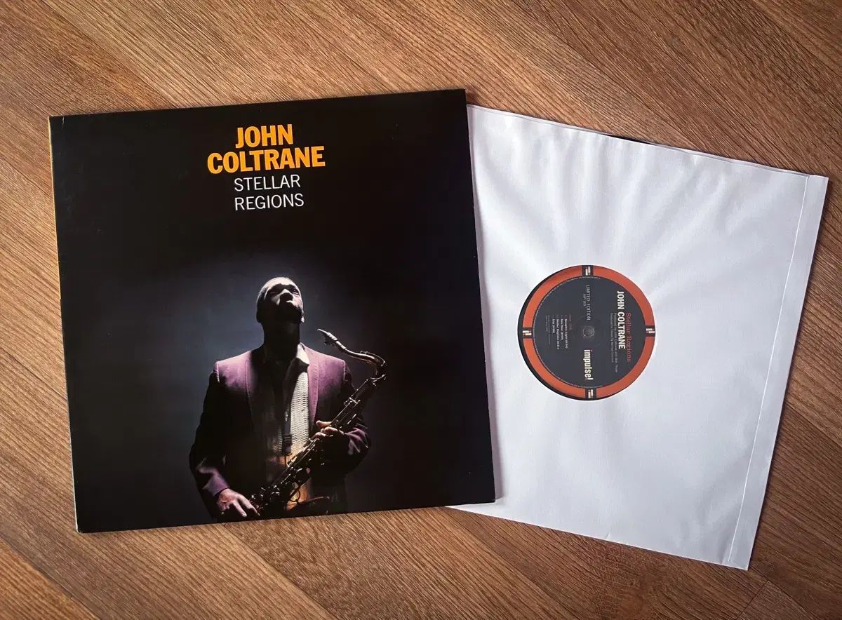 ゾーン コルトレーン Stellar Regions LP 版 盤 期間 ジャズ 記録