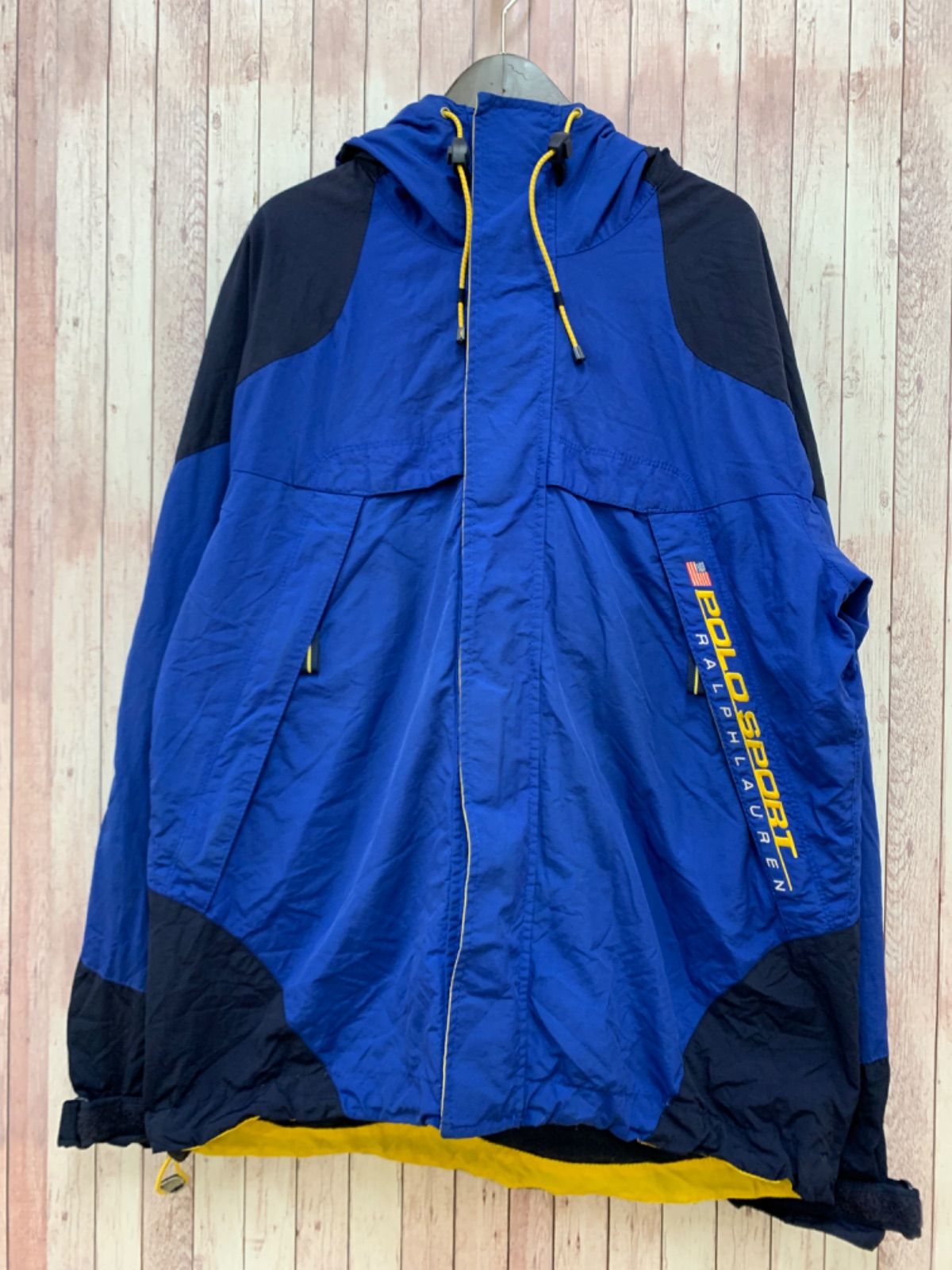 ☆POLO SPORT ポロ スポーツ マウンテンパーカー ナイロン フード 