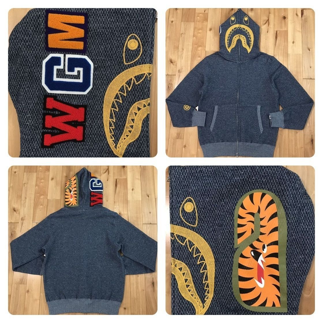 SAINT M×××××× セントマイケル25SS スウェット 刺繍プリント L SAINT