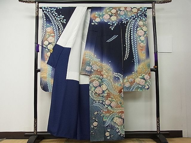 7,140円超お買い得品　豪華振袖　作家物　辻が花　逸品