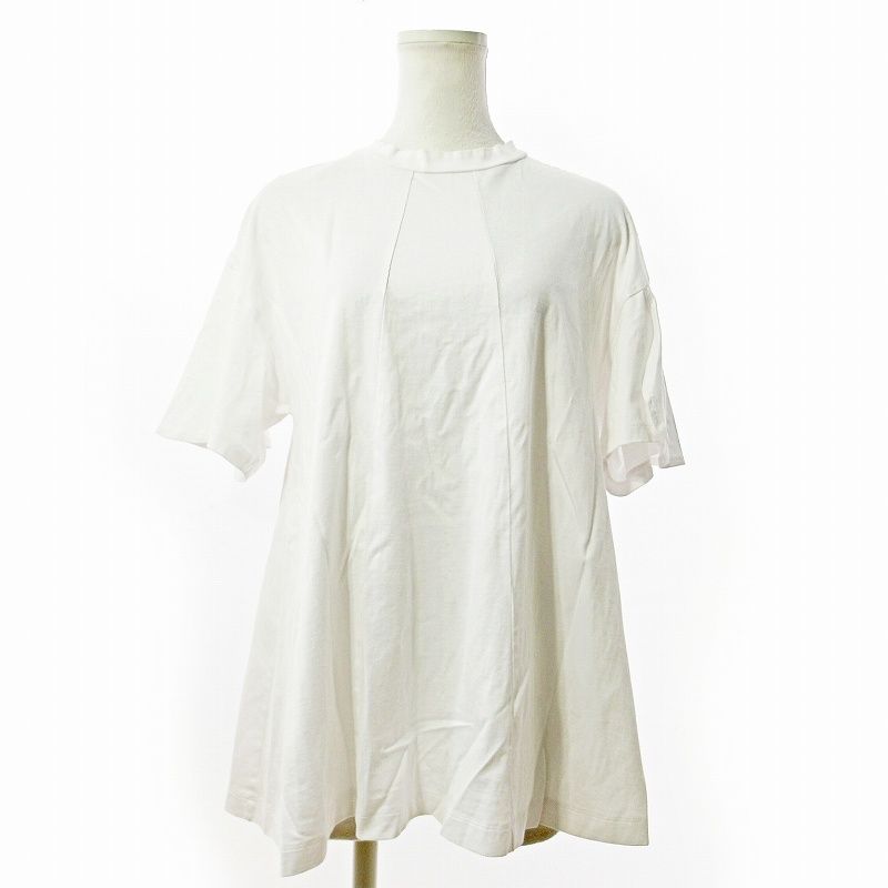 ENFOLD Tシャツ UPPER-ARM HIDDEN T-SHIRT 白 ENFOLD - 【美品】 ENFOLD / エンフォルド | 2024SS | UPPER-ARM