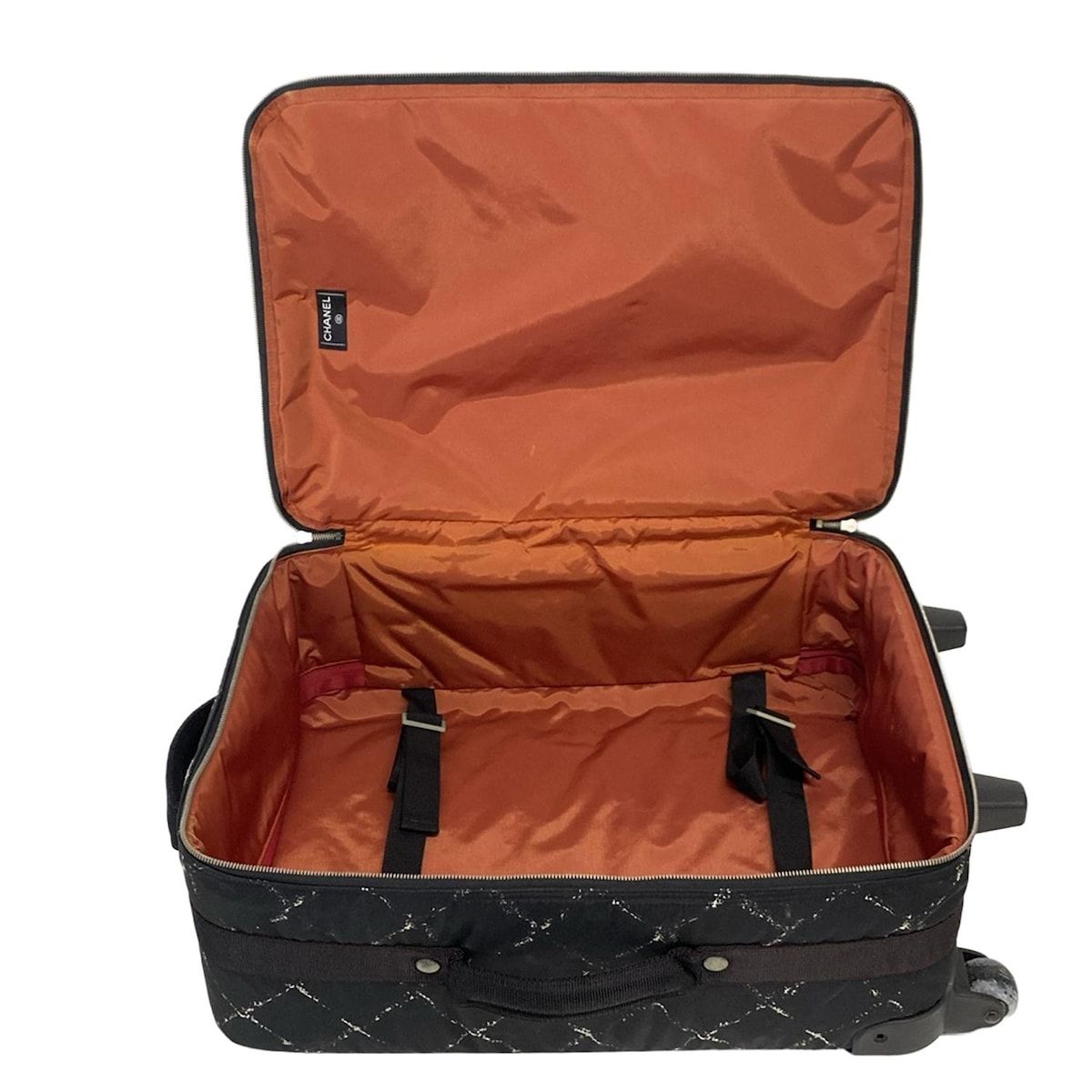 CHANEL(シャネル) キャリーバッグ 旧トラベルライン 黒 CHANEL