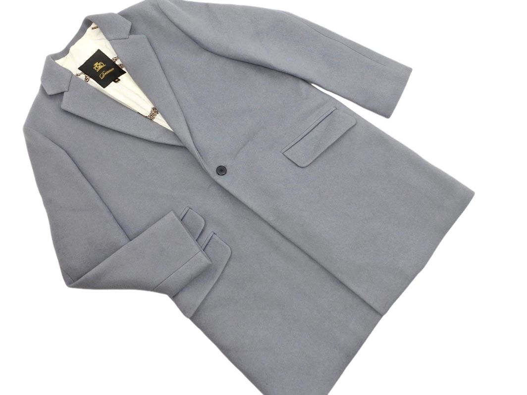 Drawer ドゥロワー ウール チェスター コート size36|グレー ◎レディース