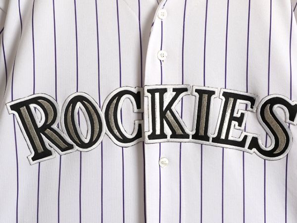 お得なクーポン配布中!】 90s USA製 MLB ラッセル ロッキーズ