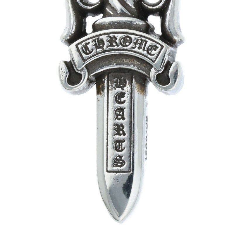 クロムハーツ ダブルダガーペンダント トップ クロムハーツ DOUBLE DAGGER/ダブルダガー ペンダント/シルバー