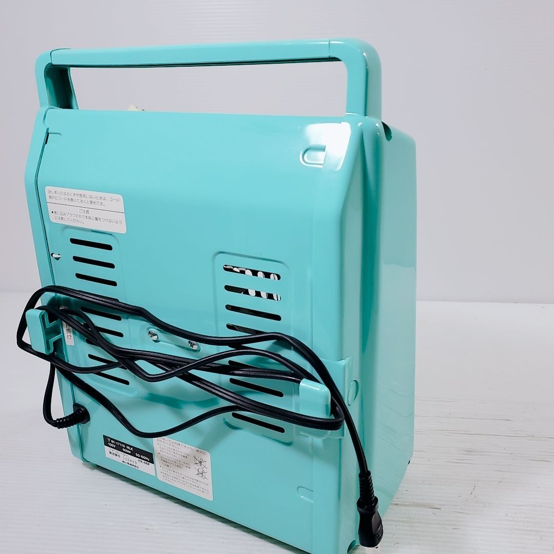 昭和レトロ シャープ 電気ファンヒーター HX-86F グリーン レトロ