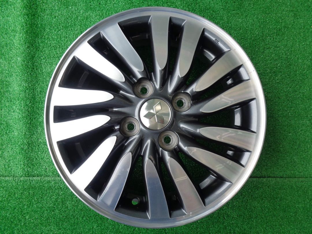 三菱 デリカ D2純正14インチホイール 4本 4.5J +45 4H 100 DUNLOP