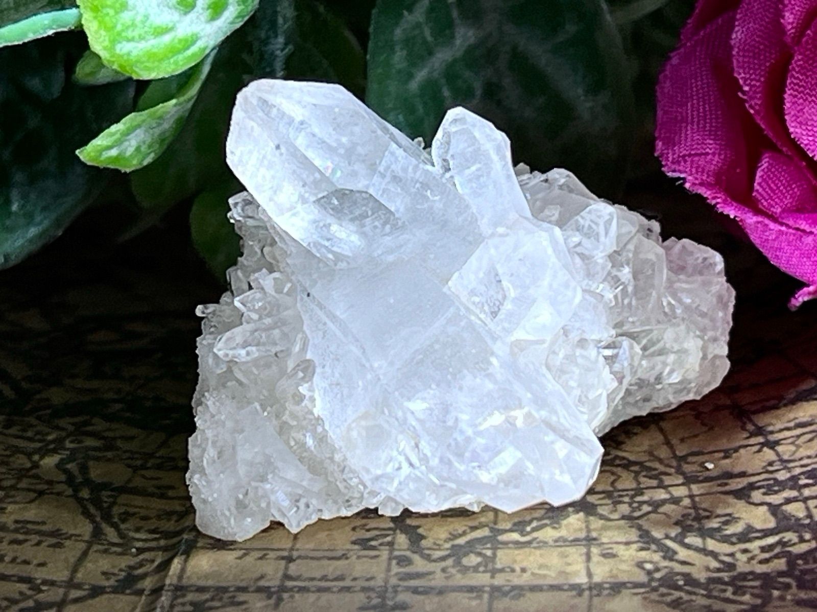 タントリックツインヒマラヤマニカラン産クリスタル水晶 原石クラスター