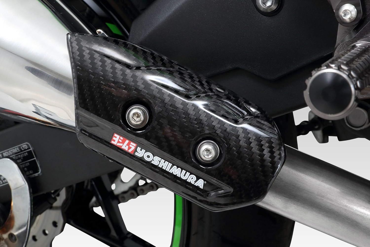 ヨシムラ カーボンヒートガードセット TYPE-2 Ninja250 Ninja400 GSR750 GSX-S750 ZX-25R CBR250RR(20) XMAX YOSHIMURA 161-000-A620