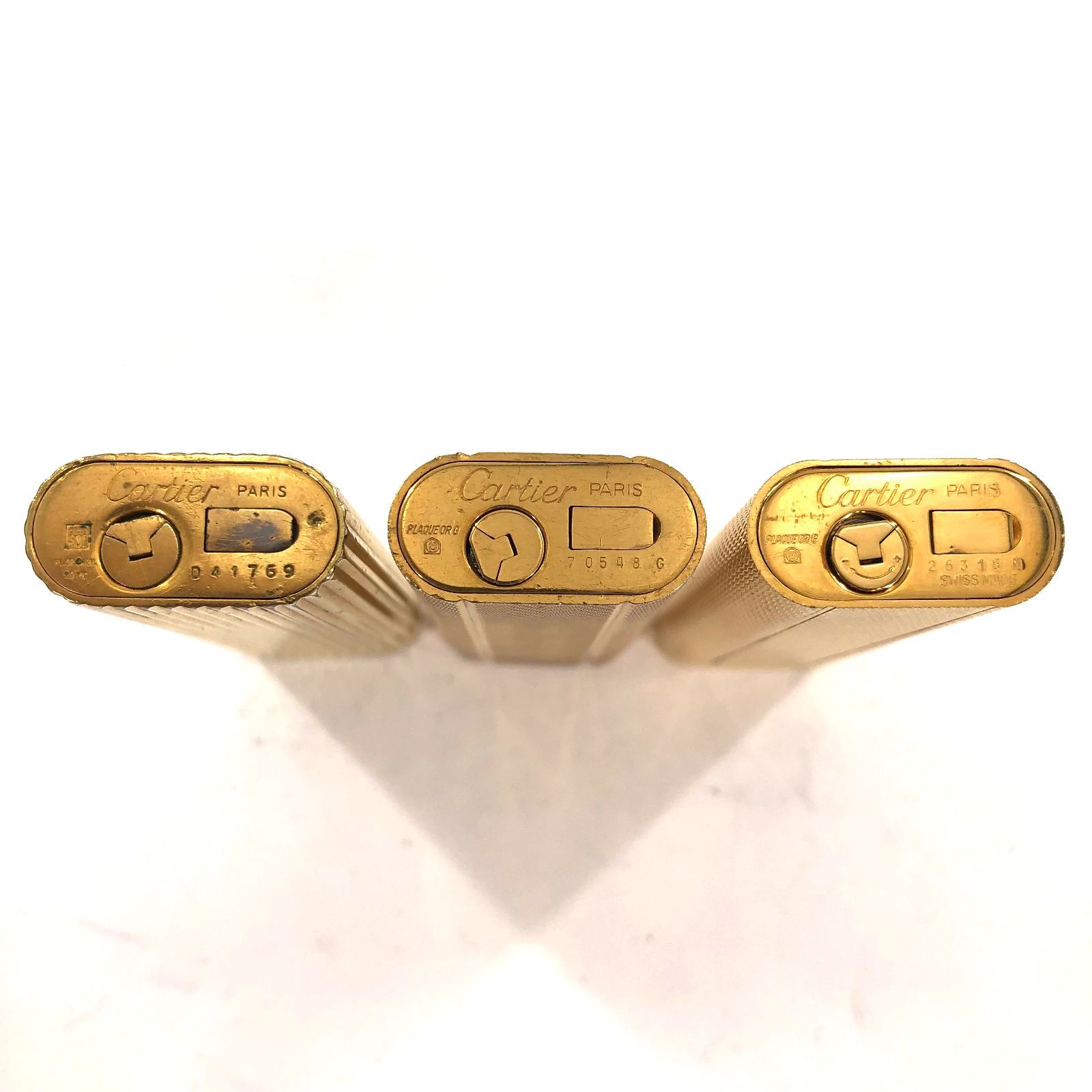 Cartier ライター3点セット