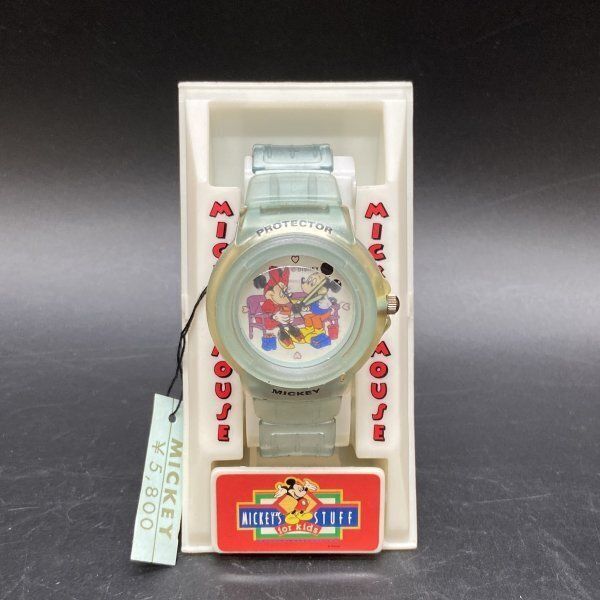 Y293 不動 ミッキーマウス 子供用 腕時計 MICKEY MOUSE MICKEY′S STUFF 