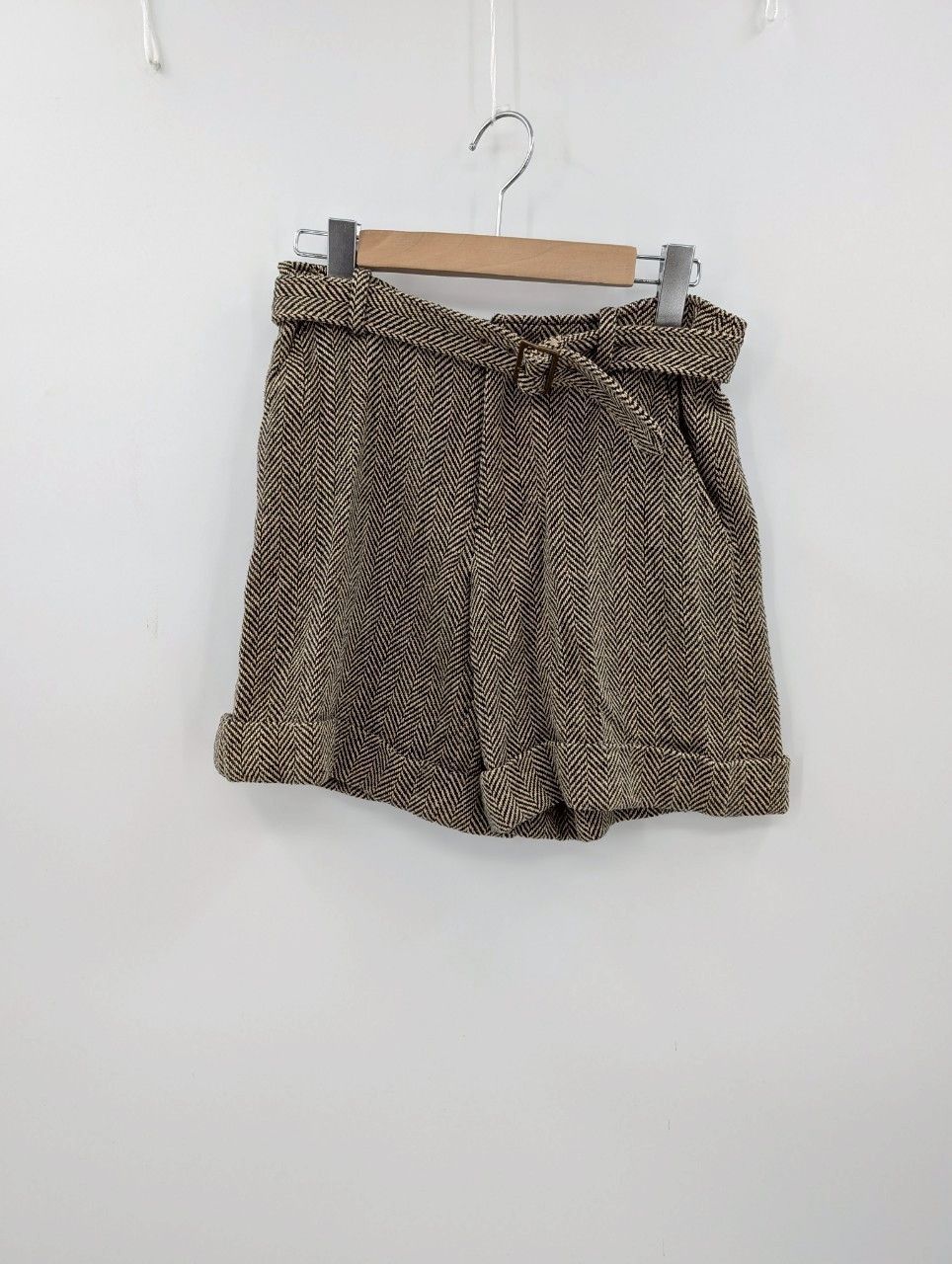 美品 ラルフローレン シルク混 プリーツスカート&ショート 美品 ラルフローレン シルク混 プリーツスカート&ショート