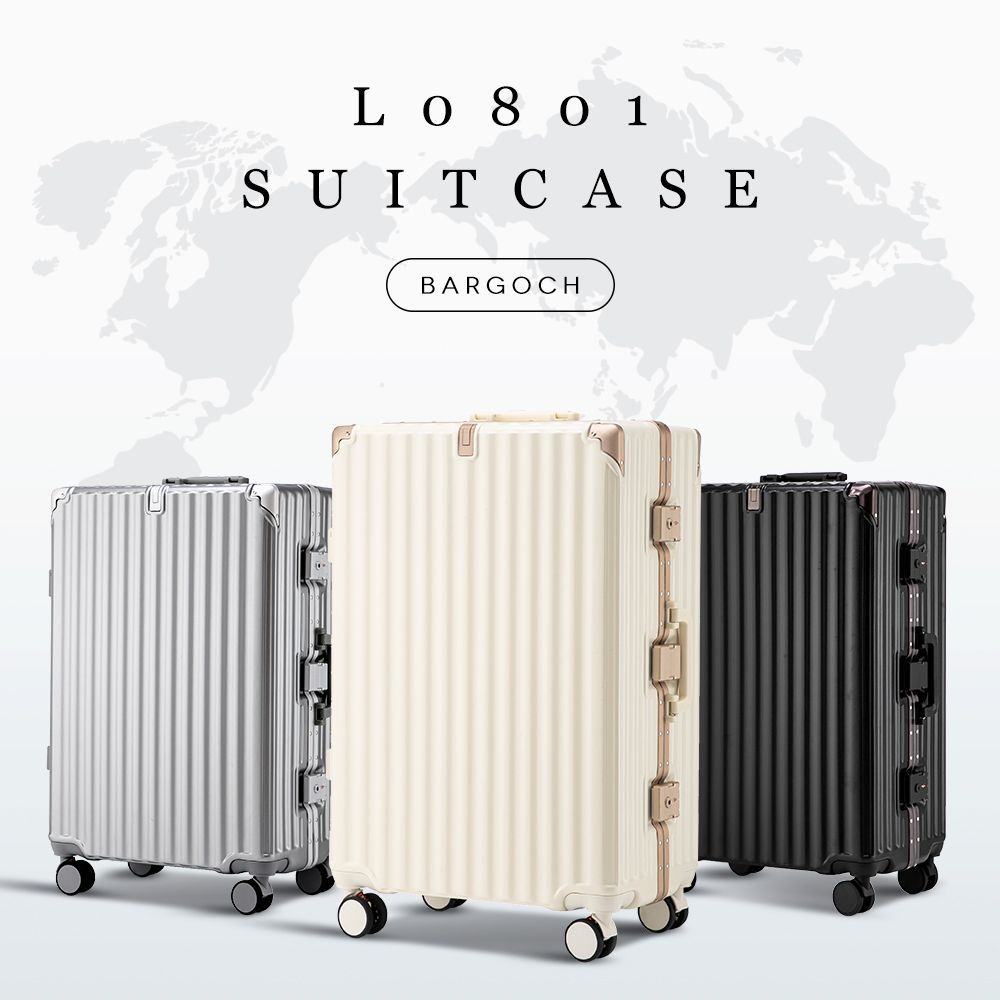 スーツケース ストッパー付き Mサイズ USB充電ポート カップホルダー フレームタイプ 軽量 キャリーケース ダイヤルロック 修学旅行 海外旅行 旅行 BG-801LGX-24