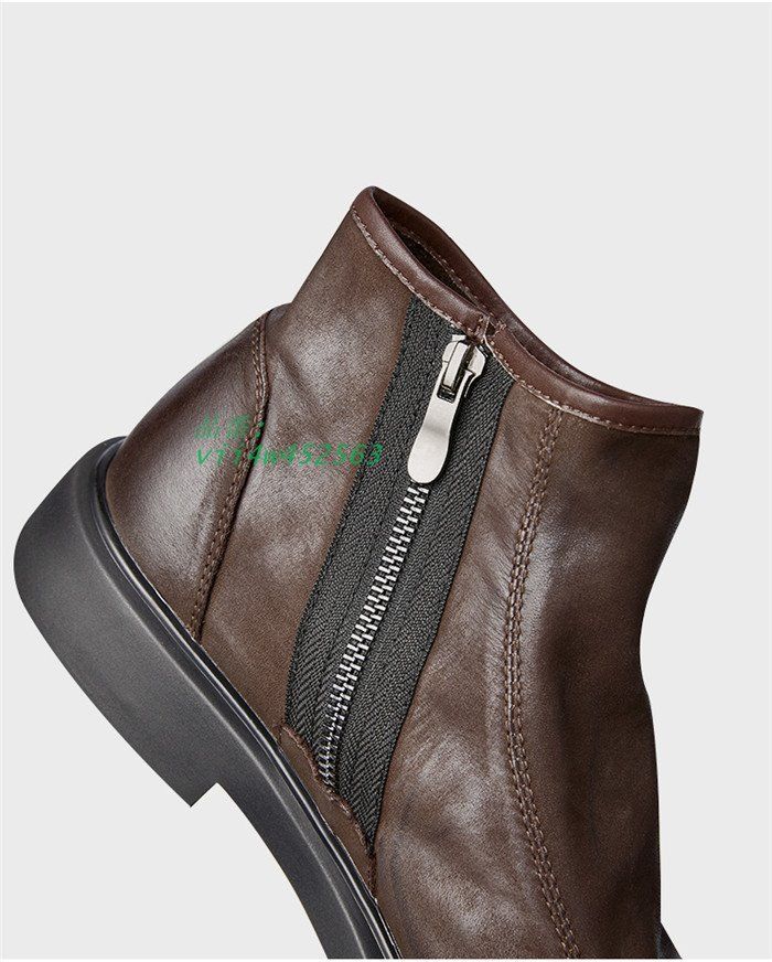  マーティンブーツ ブーツメンズ ショートブーツ 牛革 紳士靴 防寒 バイクブーツ かっこいいワークブーツ 秋冬 vii 4 w 452563 チャッカブーツ ブーツ 革靴