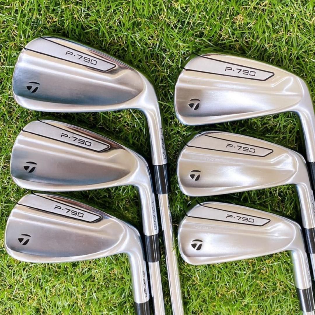 美品 テーラーメイド P790 メンズアイアンセット 6本 2019 DG S